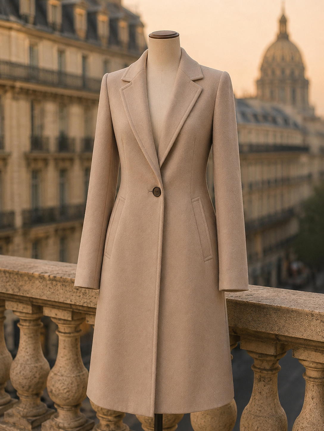 Manteau d'hiver en laine