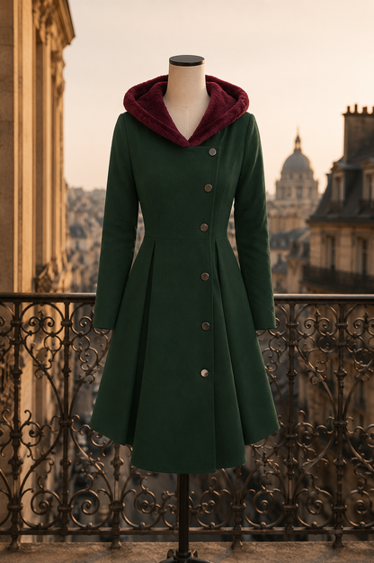 Trench-Coat Noël Bombshell