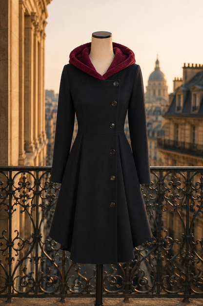 Trench-Coat Noël Bombshell