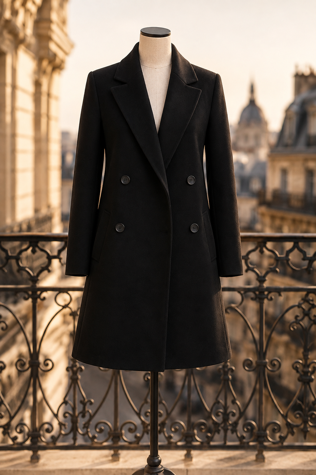 Trench-Coat en laine